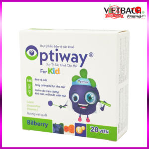 Viên nhai cải thiện thị lực cho trẻ em Optiway For Kids
