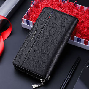 Ví dài nam ví nam cao cấp hàng hiệu WilliamPOLO full hộp đựng túi xách WP019