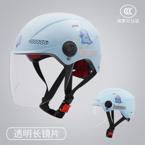 Penghantaran dari China [2025]3C Topi keledar Motosikal Bekalan Terus Kilang yang Diperakui untuk Lelaki dan Perempuan Topi Keledar Keselamatan Elektrik Bayi Sepanjang Musim Musim Panas Kanak-kanak 3.8