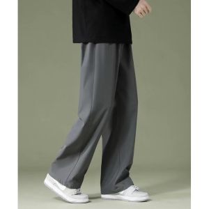 SharpSuit 【2026】Trouser Korean Baggy Pants Taslan Casual Pants For Men
