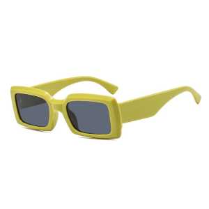 SMD Kacamata Gaya Retro Korea Anti UV Protection Bentuk Persegi Panjang
