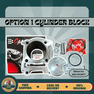 OPTION 1 CYLINDER BLOCK SET 59MM FOR MIO SPORTY