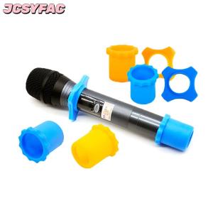 JCSYFAC Vòng chống trượt cho micro không dây vỏ bảo vệ bằng cao su chống lăn