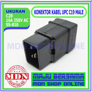 Konektor Kabel UPS C19 C20 16a / Soket Jack AC UPS 2pcs