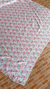 Kain Silk Saten Motif Premium - Harga setengah meter