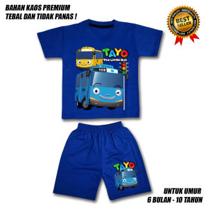 SETELAN ANAK LAKI LAKI BUS TAYO BAHAN PREMIUM / SETELAN ANAK LAKI LAKI USIA 0-10 TAHUN / BAJU ANAK LAKI LAKI / SETELAN ANAK LAKI LAKI