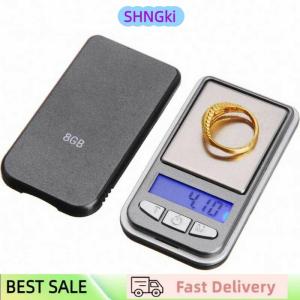 SHNGki 0.01g-100g Mini Ultrathin Jewelry Digital Portable Pocket Scale