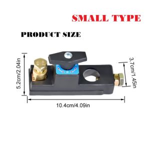 Car Battery Terminal Connector Disconnect Isolator Cut Off Switch 12V/24V Battery Cut-Off Anti-leakage Switch Protector Quick Cut-off Power Positive Negative Cut Off Kill Switches RV ATV