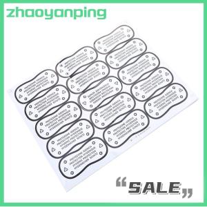 zhaoyanping 75pcs Hygiene Label Clear Tape Swimwear Lingerie Bikini Try On Label Stickers