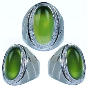 Cincin Monel Doff Natural Green Bio Solar Neon Aceh Giwang Istimewa