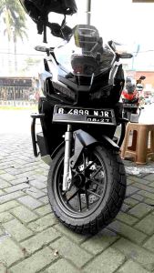 Crashbar Tubular ADV 160 Dudukan Lampu Tembak