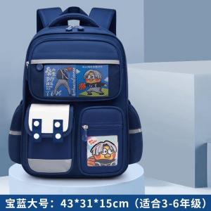 QNQN 【การจัดส่งสินค้า 2-3 วัน】กระเป๋านักเรียนใหม่สำหรับเด็กนักเรียนหญิงชั้นประถมศึกษาปีที่หนึ่งสองสามสี่ห้าหกกระเป๋าเป้สะพายหลังความจุขนาดใหญ่สำหรับเด็กผู้หญิงกระดูกสันหลังป้องกันกระเป๋าสะพายคู่