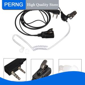 [PERNG] Tehe FBI Style Headset Earphone Earpiece Mic Security Radio Walkie Talkie Pro 2 Pin