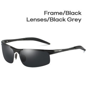 New Hawaii Portable Fishing Cool Men Sunglasses Cycling UV400 Fashion Polarized Sunglasses for Men New Style 2023 Light Anti-UV Rectangle Square Retro Goggles Driving Mirror