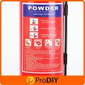 PRODIY Portable Fire Extinguisher 1kg Fire Fighter Alat Pemadam Api Kereta 1kg Mini Fire Extinguisher Car ABC Powder. 