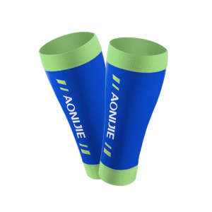 Aonijie LEG COMPRESSION CALF SLEEVES - BLUE XLARGE