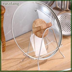 ruyifang Rack Shelf Stand Multi Layer Space Saving Rustproof Cutting Board Practical Kitchen Organizer Pot Lid Holder Iron Art Home