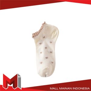 MallMainan-P597 Kaos Kaki Wanita Motif Bear Pendek Semata Kaki / Kaus Kaki Pendek Modis Girls Socks Mini Bear Import Fashion