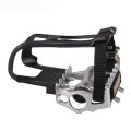 1Set Pedal Sepeda Fixie Strap / Toe Clip Tali Strap Pedal Sepeda / Aksesori Bersepeda MTB. 