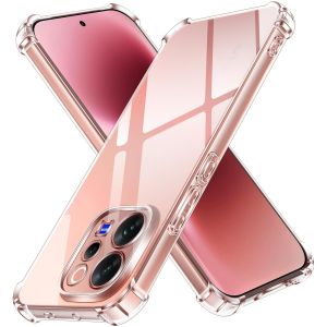 Airbags Casing For Vivo V70 V 70 Vivov70 5G Phone Case Clear Crystal Soft Silicone Shockproof TPU Soft Back Cover for Vivo V70 5G