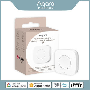 Aqara Wireless Mini Switch T1 (White) supports Apple Homekit Google Home Amazon Alexa