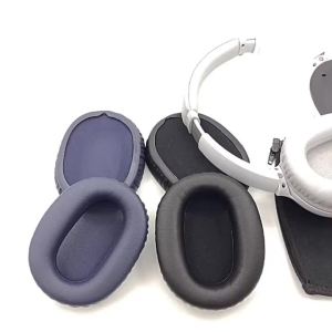 สำหรับหูฟัง WH-XB910N แผ่นรองหูฟังทดแทน ปกเบาะ หนังโปรตีน หูฟัง แผ่นรองหูฟัง โฟมหน่วยความจำ
