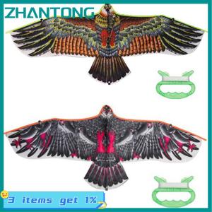 ZHANTONG 1.1m Eagle Kite With 30 Meter Kite Line Children Flying Bird Kites Outdoor Toys