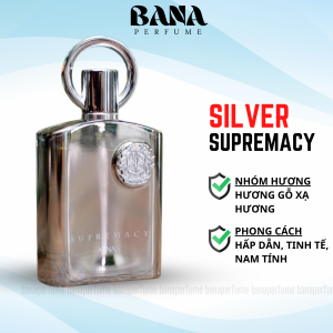 Full Size 100ml | Nước Hoa Nam Supremacy Silver EDP Gã Trai Si Tình