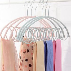 SDFBN เข็มขัด ผ้าพันคอ 5 หลุม ผ้าคลุมไหล่ ห่อ ไม้แขวนเสื้อ ผู้ถือสล็อตเชือกแหวน ที่ใส่ออแกไนเซอร์ ที่แขวนเก็บของ ตะขอ