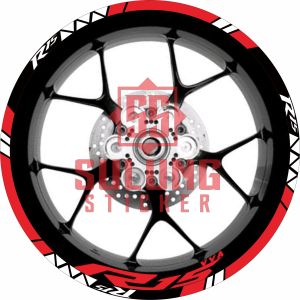 Sticker Lis Velg Motor Yamaha R15 Variasi Asesoris Terbaru