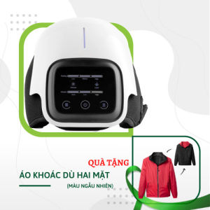 Máy Mát Xa Đầu Gối Cầm Tay Đa Năng Massage Hồng Ngoại - TẶNG ÁO KHOÁC DÙ 2 MẶT NGẪU NHIÊN