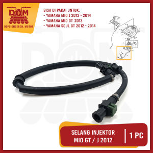 Selang Injektor Mio GT / Mio J 2012 (KNZ) 54P-E3971-00 Pipe Fuel 1 Yamaha Soul GT 2012-2014 Fino Fi