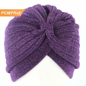 【PCWFKef】 Fashion Men Women Stretchable Soft Indian Style Turban Hat Head Wrap Band Cap