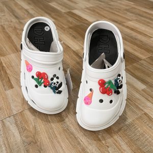 Dép cross cho nữ đế cao 6cm giúp đôi chân dài miên man chất liệu eva siêu nhẹ siêu bền kèm ticker vô cùng dễ thương cho các bạn nữ