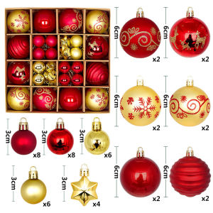 Colored Ball Sequins Christmas Ball Colorful Hanging Placement Variety Exquisite Matching Coordination