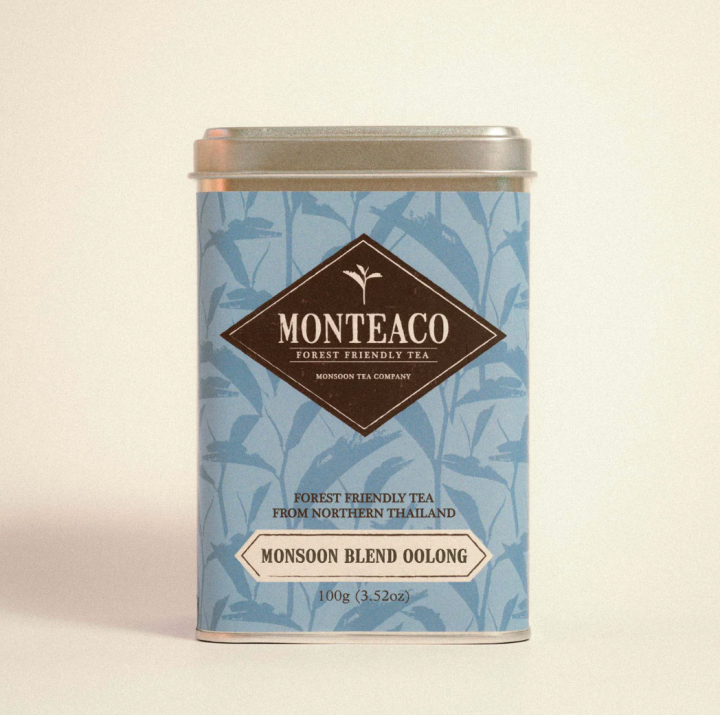 ชาอู่หลงมอนซูนที Monsoon Blend Oolong Tea from Thailand, ชาไทย ชาป่าออร์แกนิค Forest Tea จากภาคเหนือ