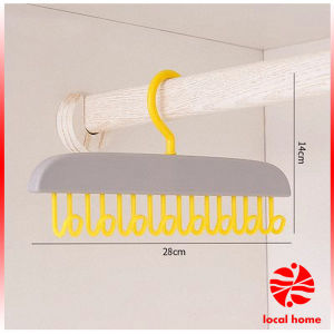 Thaihome ไม้แขวนเสื้อ พลาสติกแบบยาว ประหยัดพื้นที่ clothes hanger