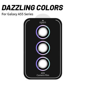 Samsung Galaxy A55 A35 A15 A05s A05 A16 A06 A54 A34 A24 A14 Camera Lens Glass Protectors Aluminum Alloy Metal Camera Ring Case