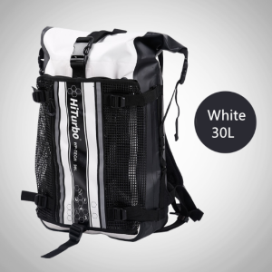 Hiturbo 30L Waterproof Snorkeling backpack double shoulders Outdoor rafting storage bag Drifting Dry Wet Swim Fins Bag