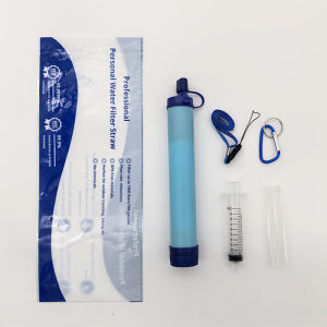 1 Set Personal Water Filter Straw Camping Direct Drinking Water Filter Portable Outdoor Water Filter