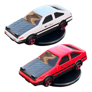 Car Interior Decoration Dashboard Center Console Ornament Mini Drift Rotating Car Model Decors Car Decorative Accessory