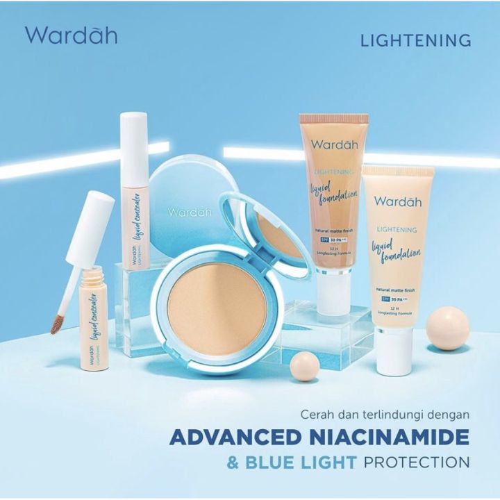 wardah lightening powder foundation light feel ingredients