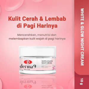 White & Glow Night Cream - By Derma9