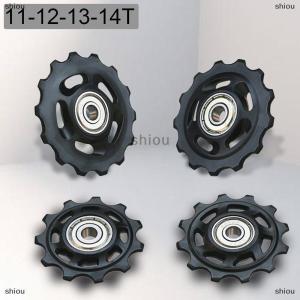 [COD] shiou 11T 12T 13T 14T Bearing Bicycle Rear Guide Wheel Road Bike Jockey Rear Derailleur Pulley Roller for Sram Repair Kit