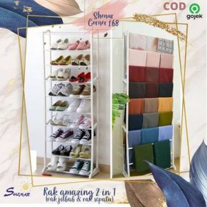 Rak Sepatu Amazing Shoes Rack 10 Tingkat