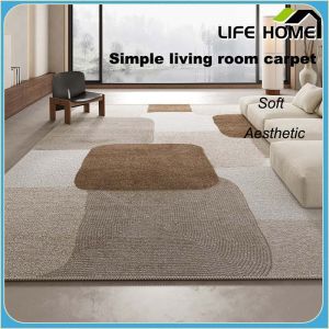 Simple Living Room Carpet High End Anti Slip Floor Mat Sofa and Coffee Table Rug Bedroom Bedside Rug