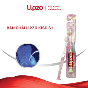 [Combo 3] Bàn Chải Đánh Răng Lipzo Kids S1 Lông Chỉ Tơ Nha Khoa Kháng Khuẩn Mềm Mảnh Dành Cho Bé Từ 1 Tuổi Trở Lên