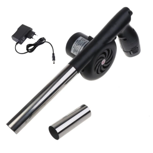 Outdoor Cooking BBQ Fan Air Blower For Barbecue Fire Bellows Hand Crank Tool Camping Handheld Cooking Fan