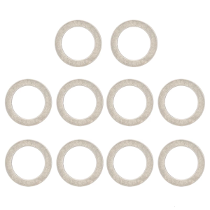 10Pcs Bicycles Pedal Spacer Cranks Cycling Bike Rings Washer Replacement Stainless Steels Pedal Washer Spacer Enduring