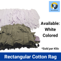 Cotton Rags Basahan Rectangle 1kg Colored or White Construction Cleaning Material Brix Industries Manila. 